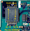 Trafo des internen Ethernet-Anschlusses des PCG-R600HMP