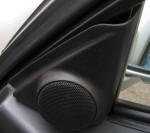 Spiegeldreieck des Hatchbacks montiert im Liftback