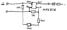 Spannungsberwachung mit MAX836 fr 5,1V