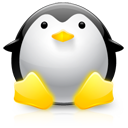 Dicker Linux-Pinguin