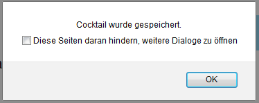 Cocktail saved